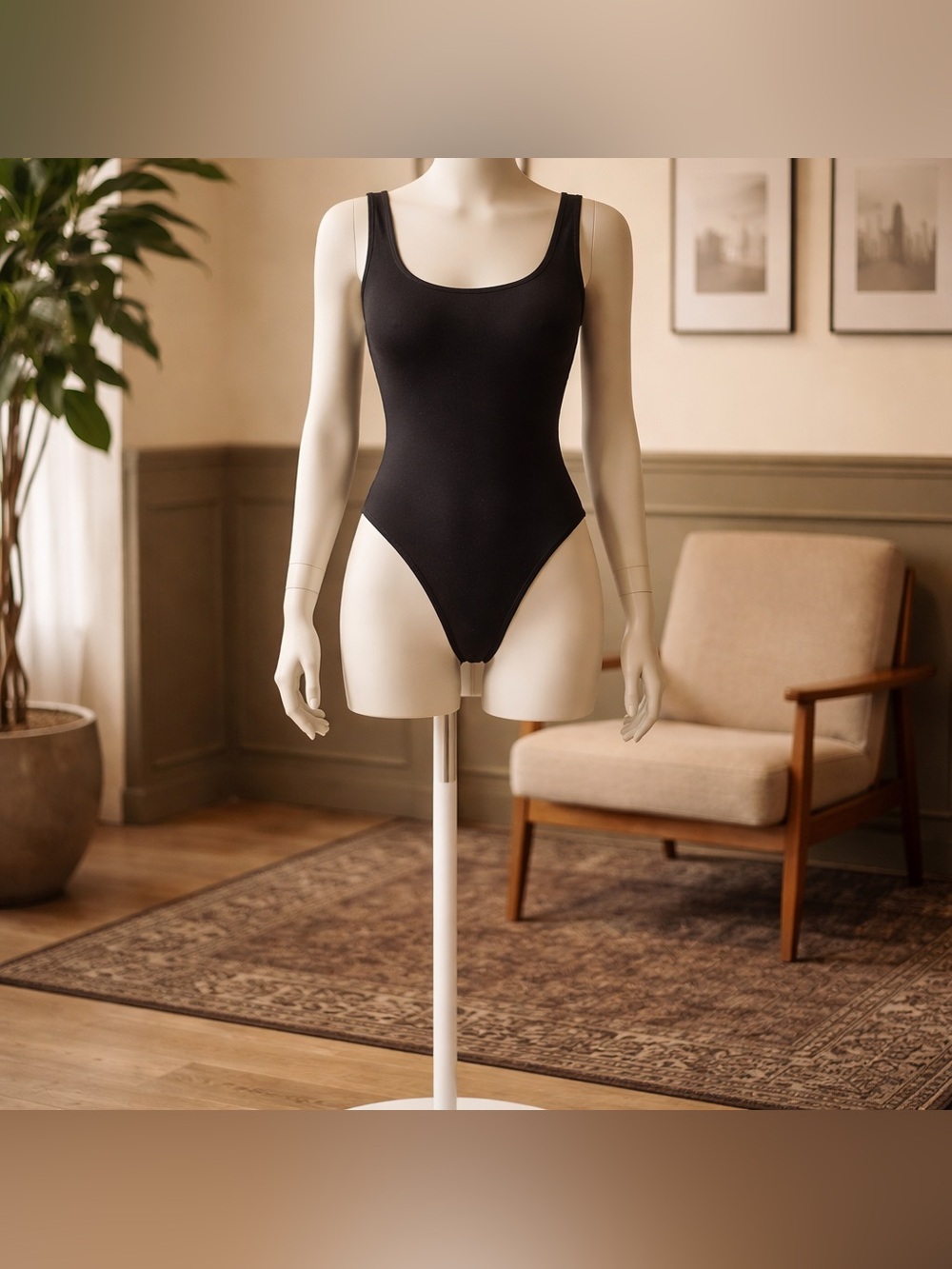 Jo & Co Sleek Black Shapewear for a Flawless Silhouette- Size Small